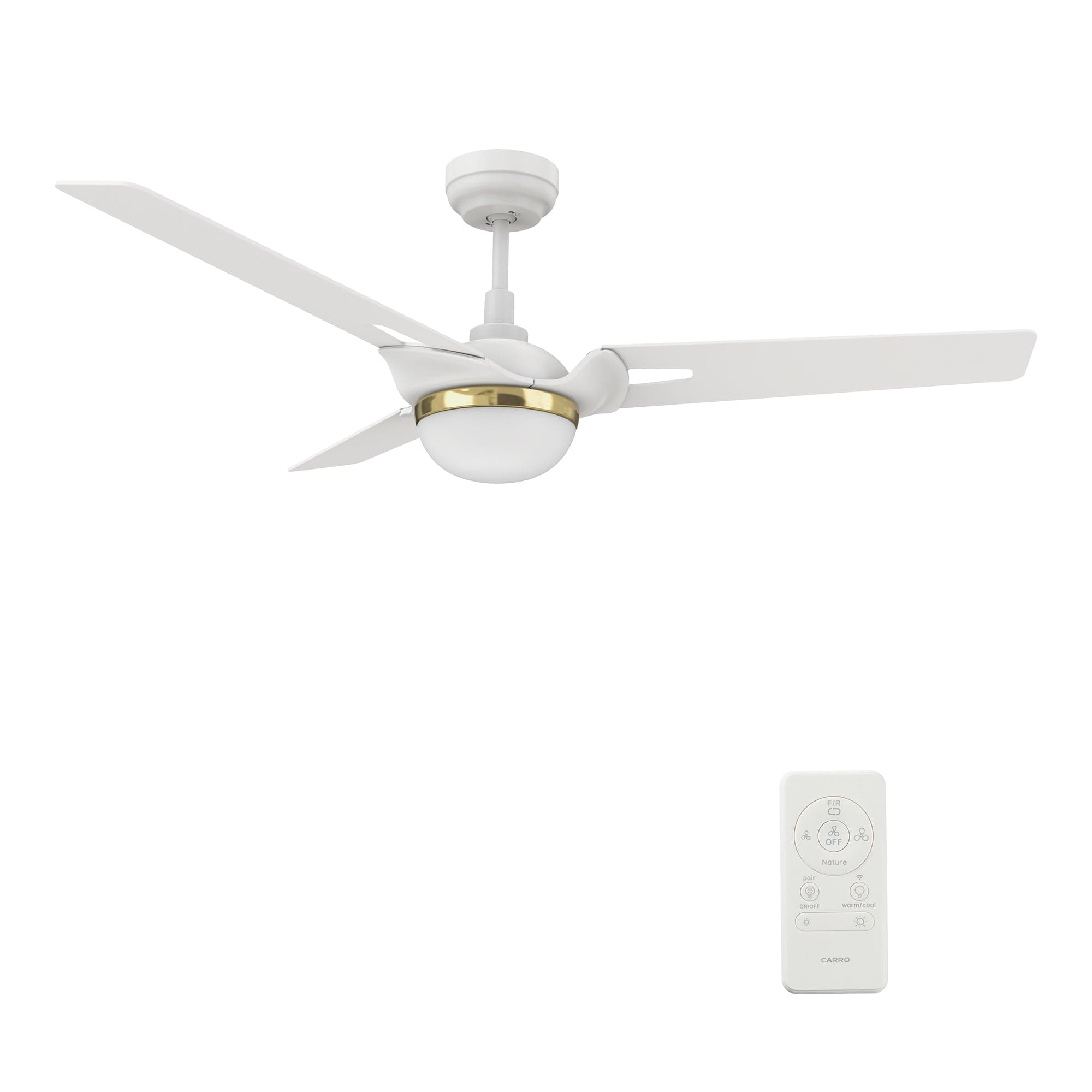Carro Bedford 52 inch 3-Blade Smart Ceiling Fan