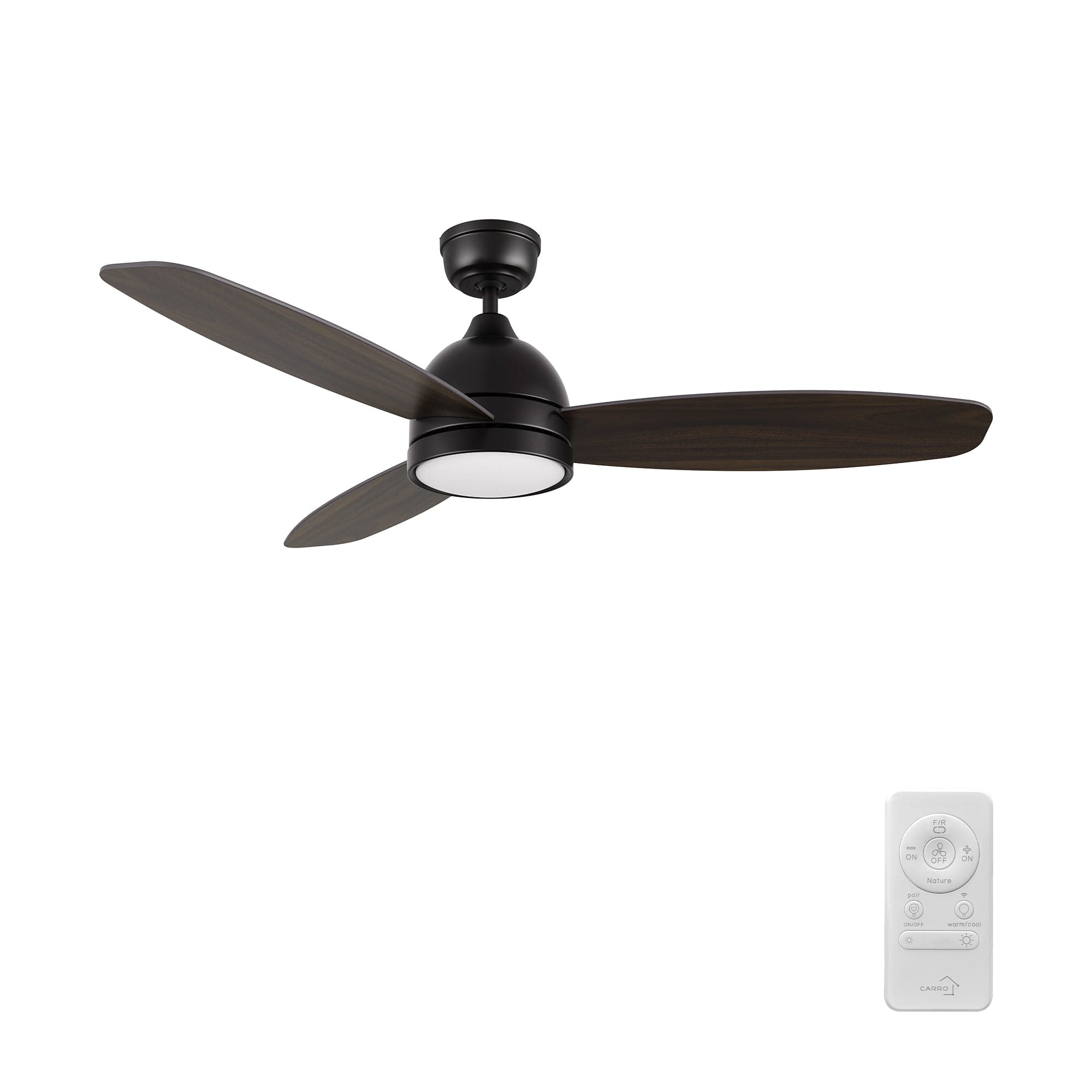 Carro Fremont 52 inch 3-Blade Smart Ceiling Fan