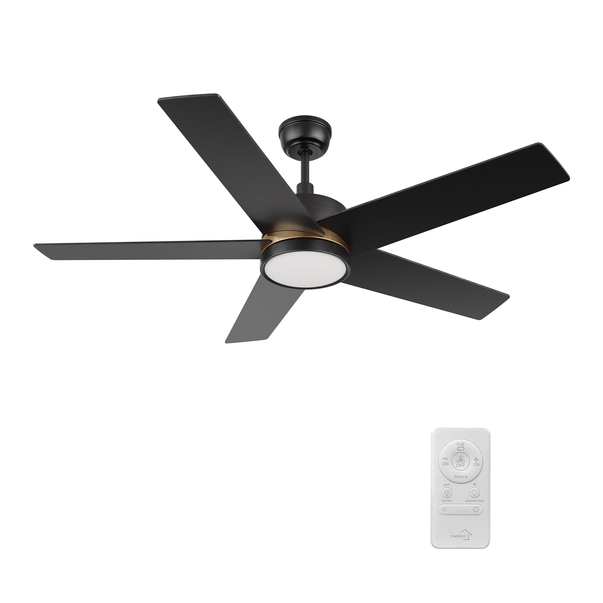 Carro Ledger 52 inch 5-Blade Smart Ceiling Fan