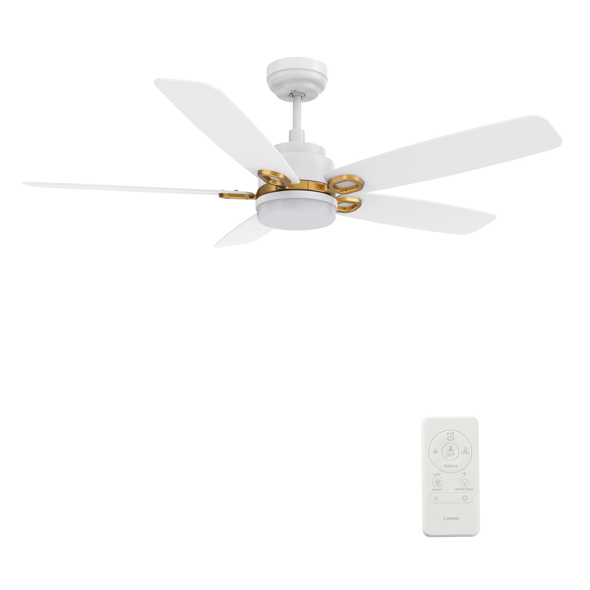 Carro Peyton 52 inch 5-Blade Smart Ceiling Fan