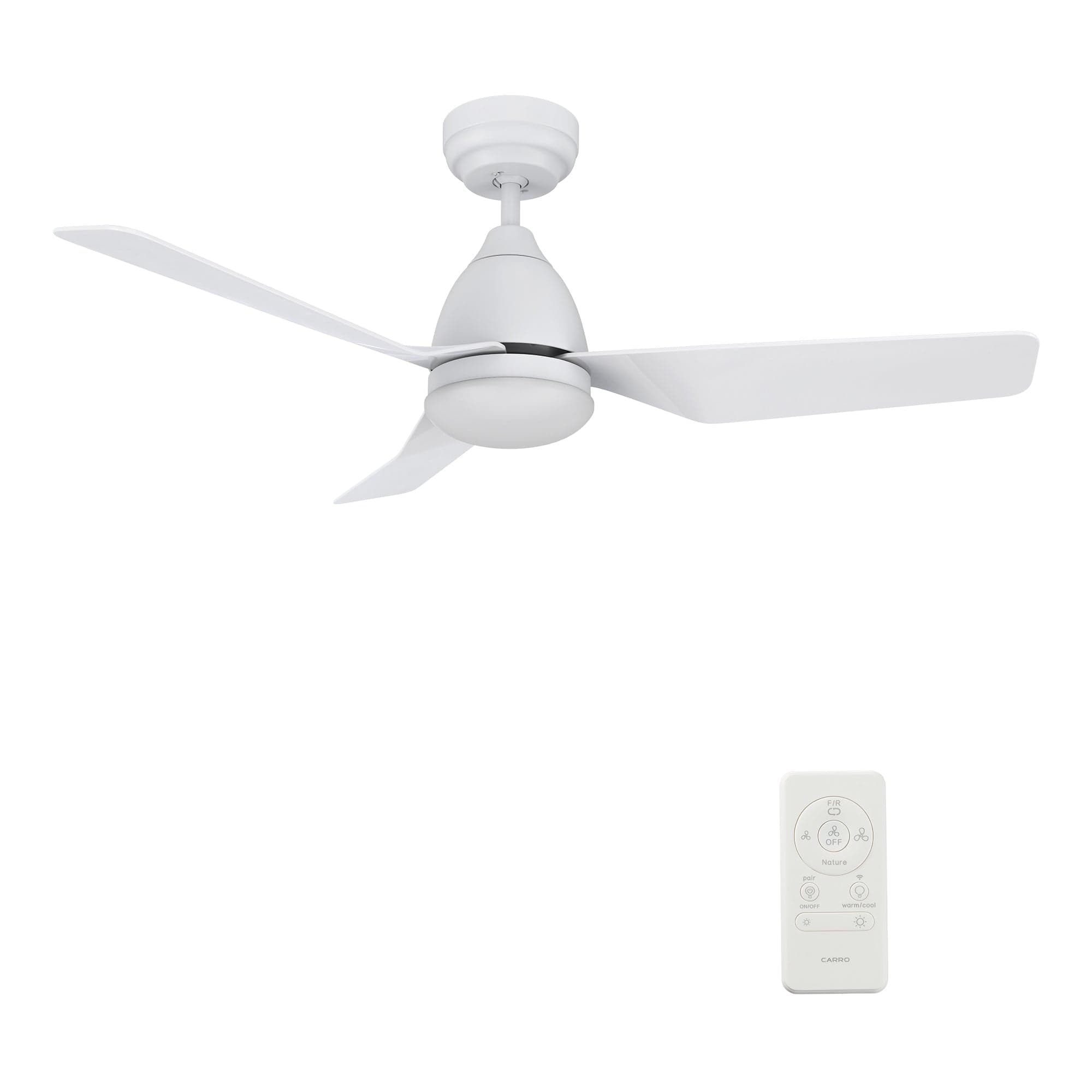 Carro Roque 44 inch 3-Blade Smart Ceiling Fan