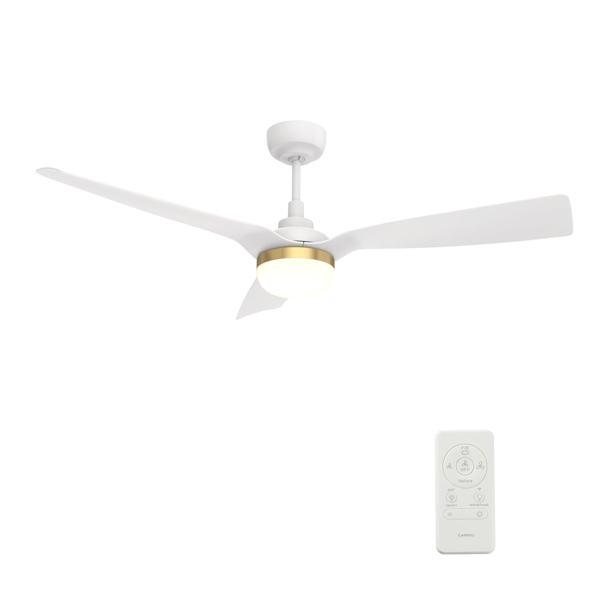 Carro Spezia 52 inch 3-Blade Smart Ceiling Fan