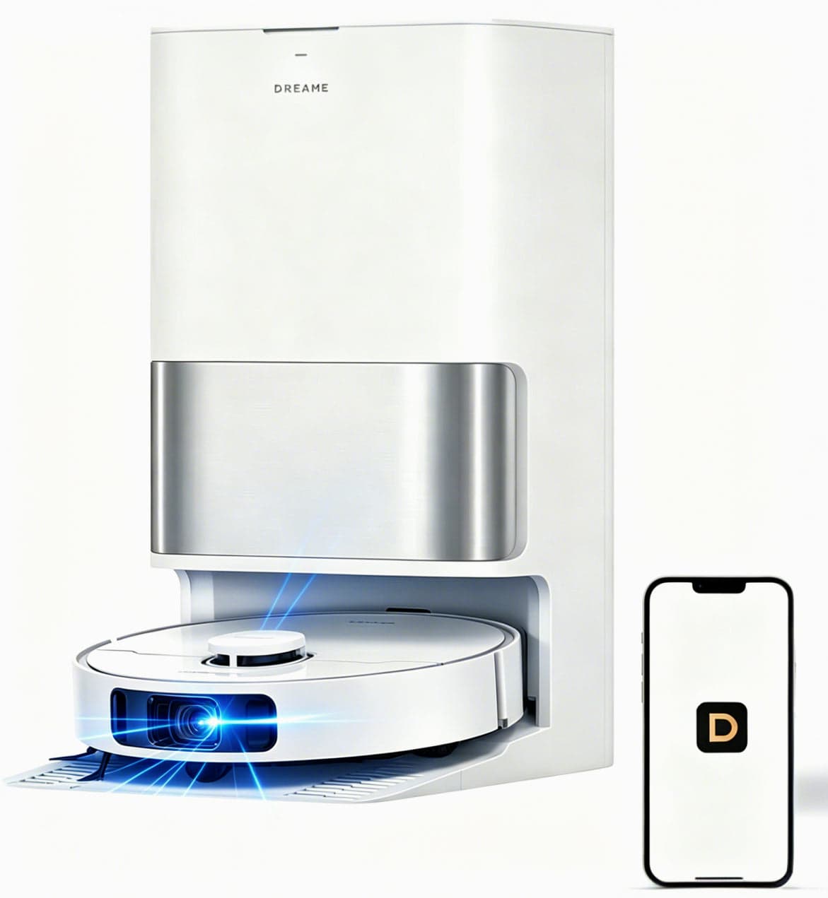 DREAME D30 Ultra Robot Vacuum and Mop White