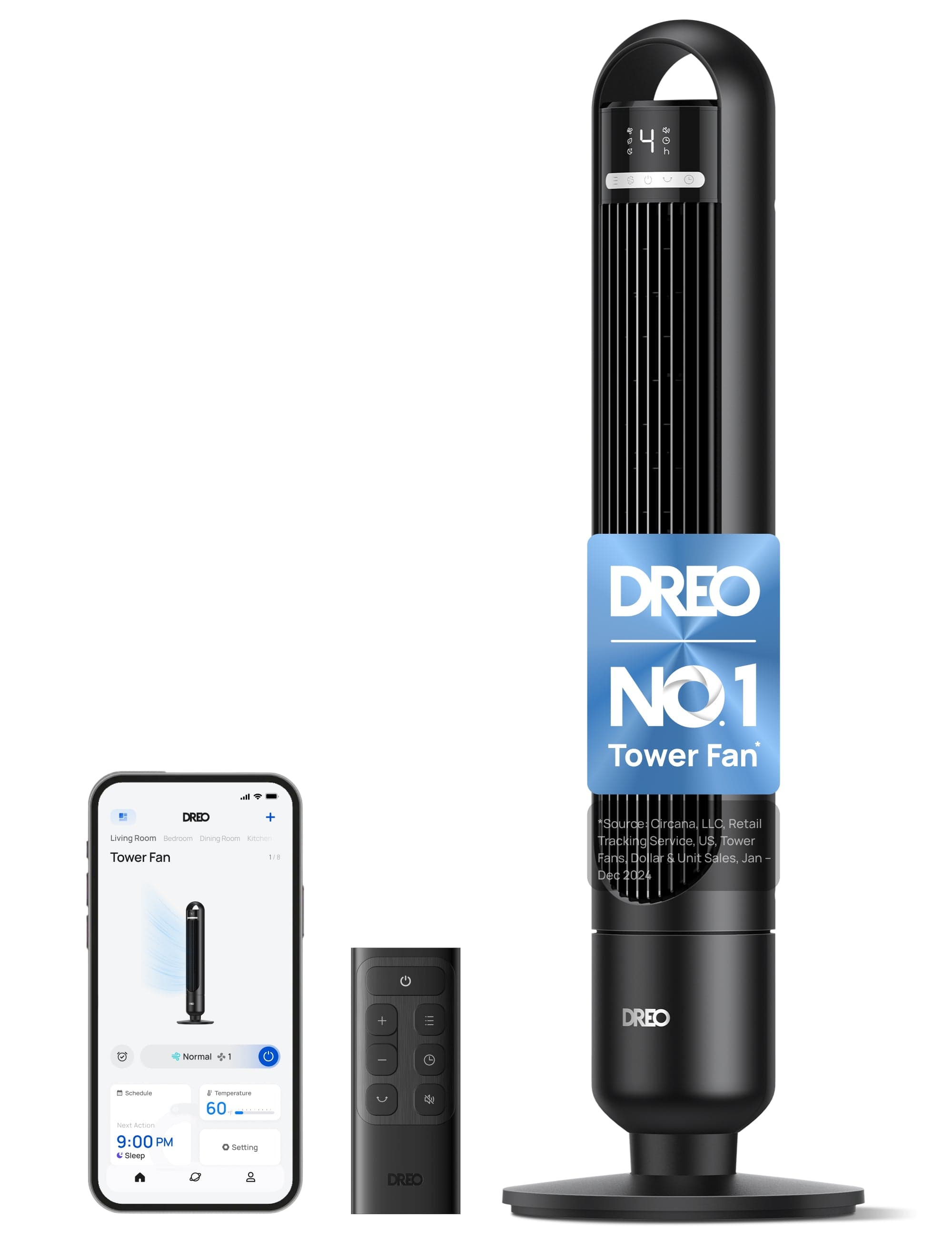 Dreo Tower Fan 117S