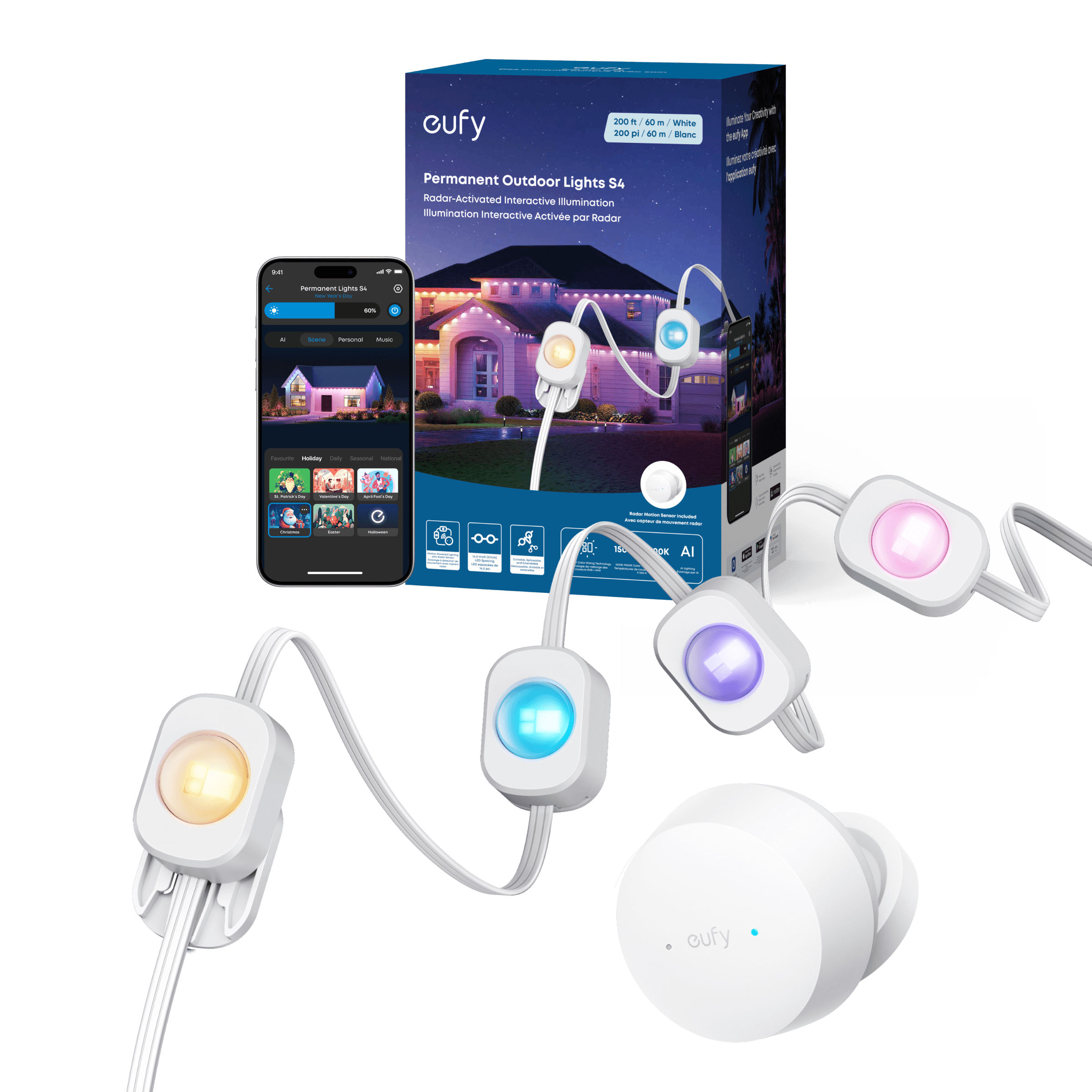 eufy Permanent Outdoor Lights S4 (200 ft )