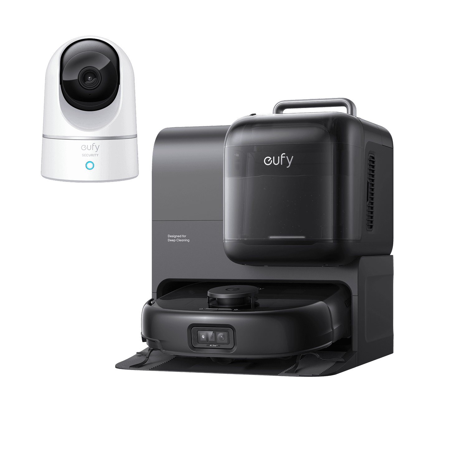eufy Robot Vacuum Omni E28 + Indoor Cam E220