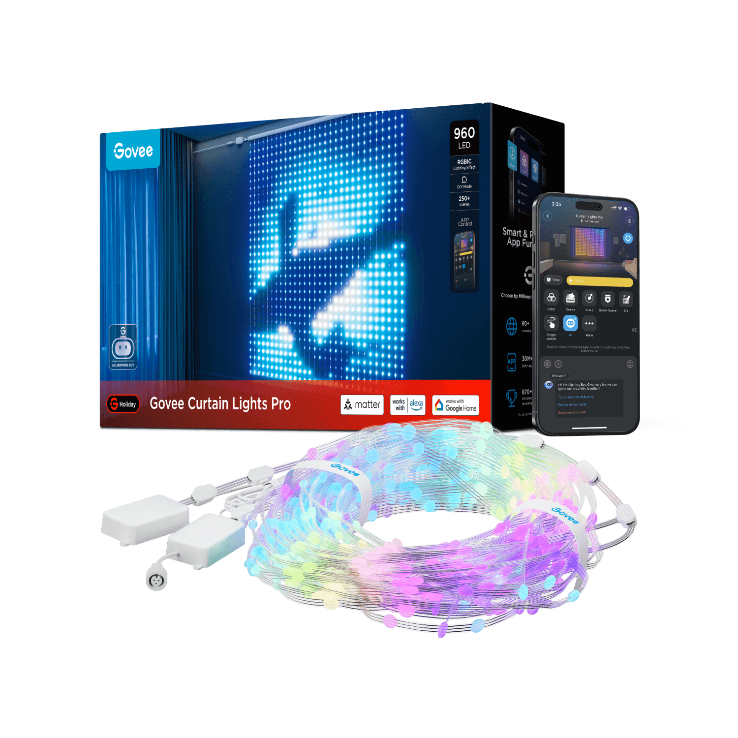Govee Curtain Lights Pro