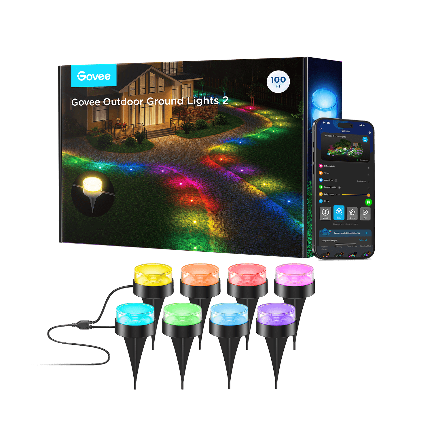 Govee Outdoor Ground Lights 2