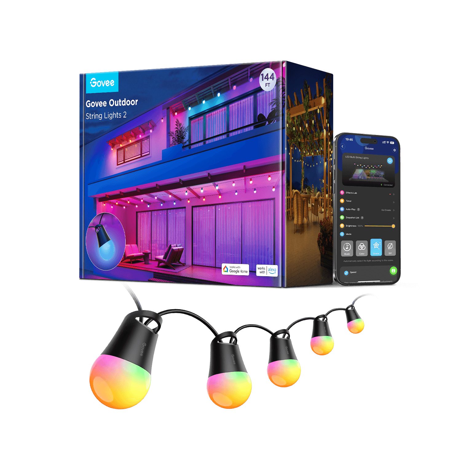 Govee Outdoor String Lights 2