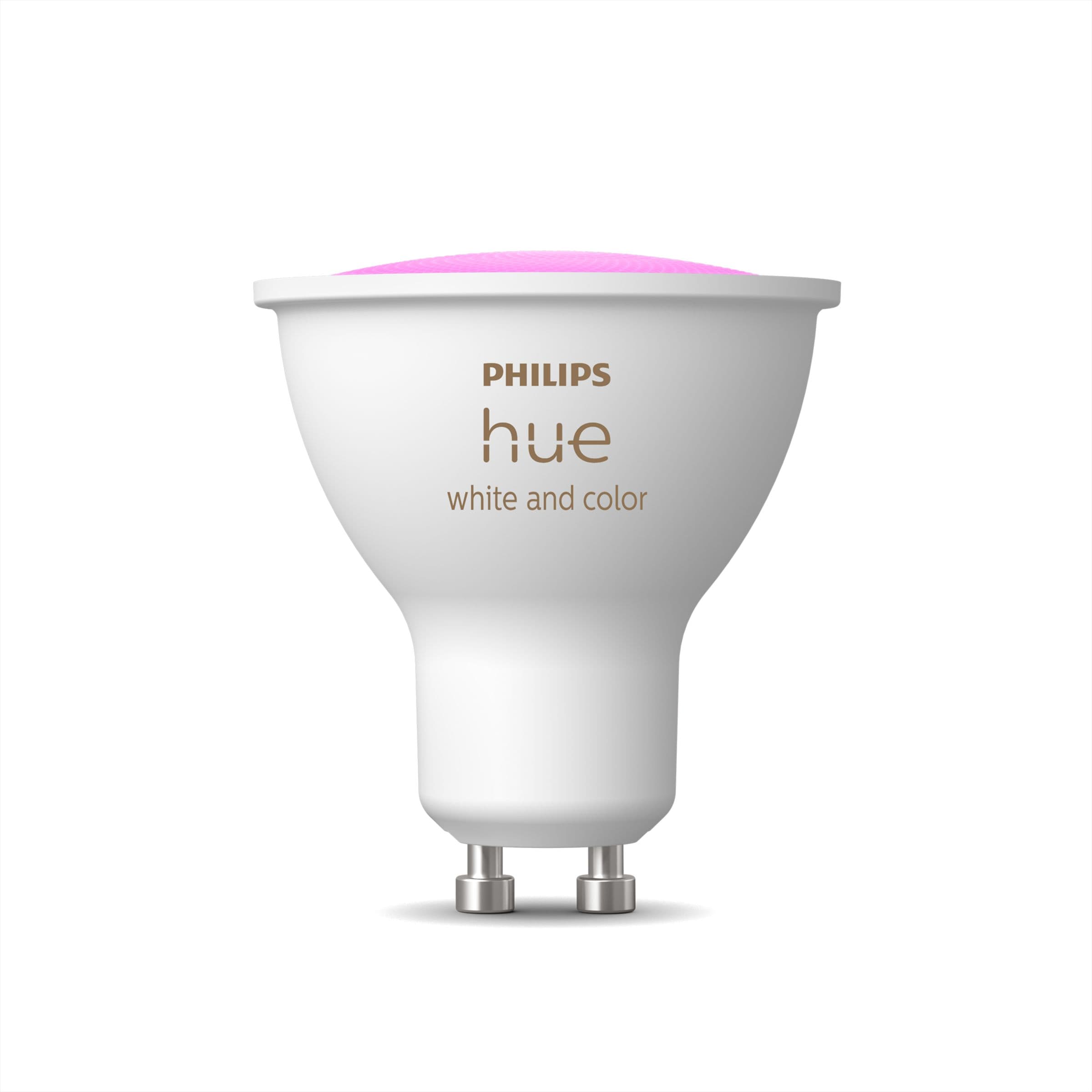 Hue White and Color Ambiance GU10