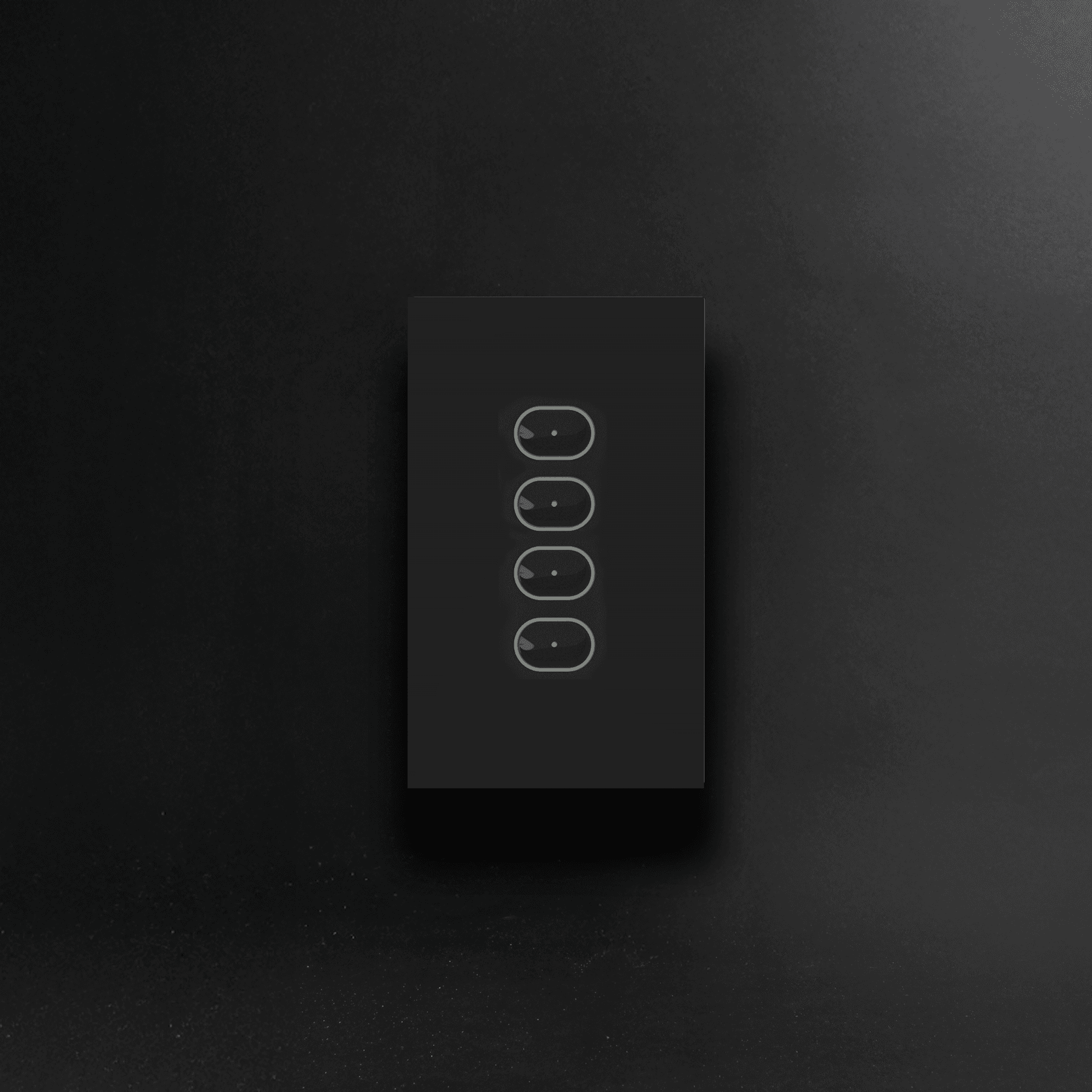 LIFX Smart Switch 4 Button Black - Glass
