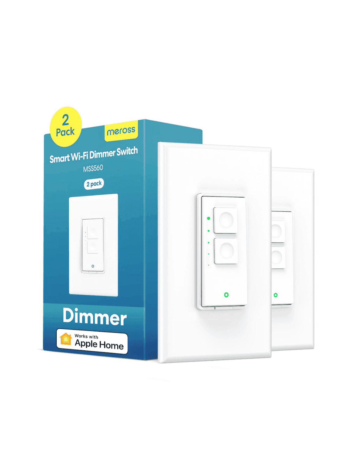 Meross Smart Dimmer Switch, Single Pole (MSS560)