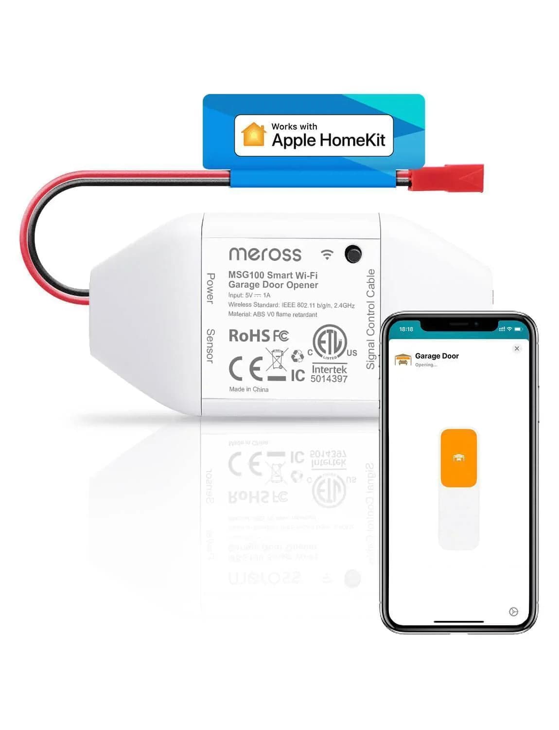 Meross Smart Garage Door Opener (MSG100)