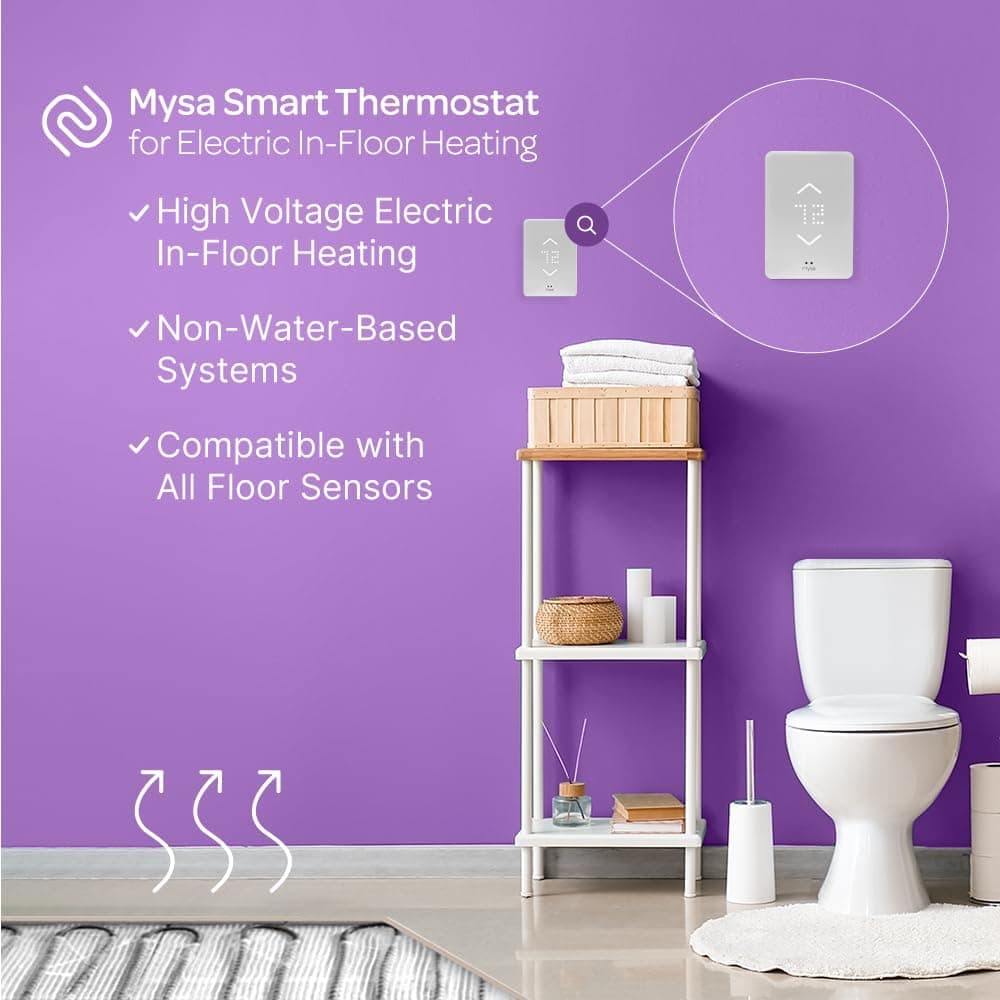 Mysa Thermostat for Electric In-Floor Heating