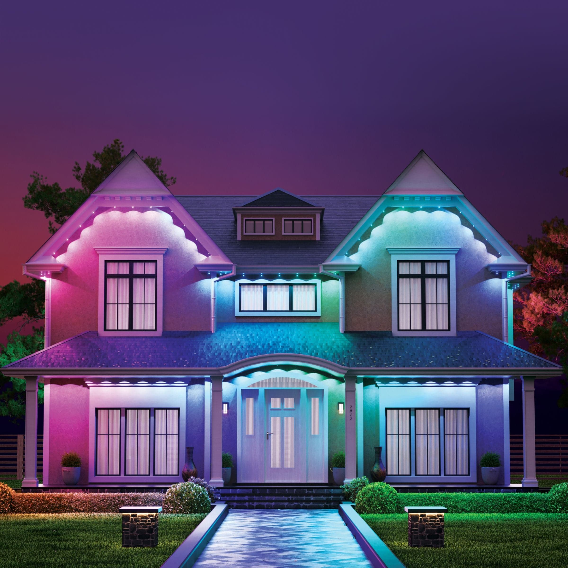 Nanoleaf Matter Permanent Outdoor Lights Smarter Kit