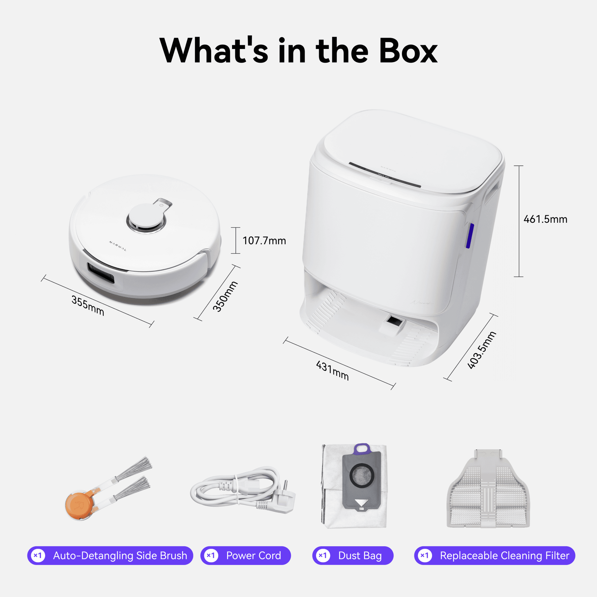 Narwal Freo X10 Pro Robot Vacuum & Mop