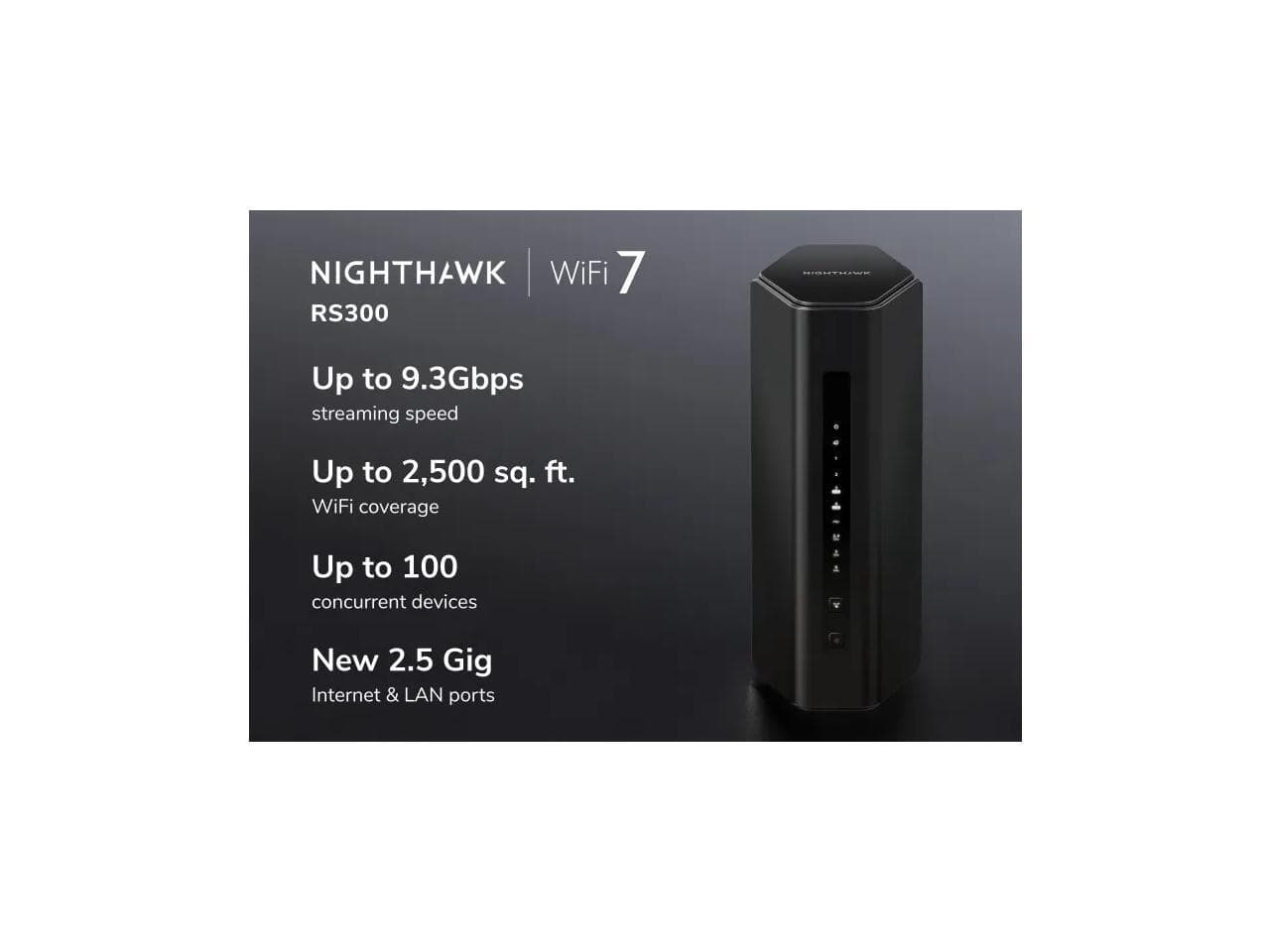 Netgear Nighthawk RS300 WiFi 7 Router