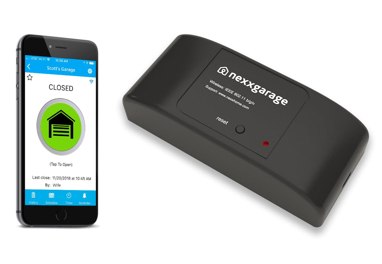 Nexx Smart Wi-Fi Garage Door Controller NXG-100B