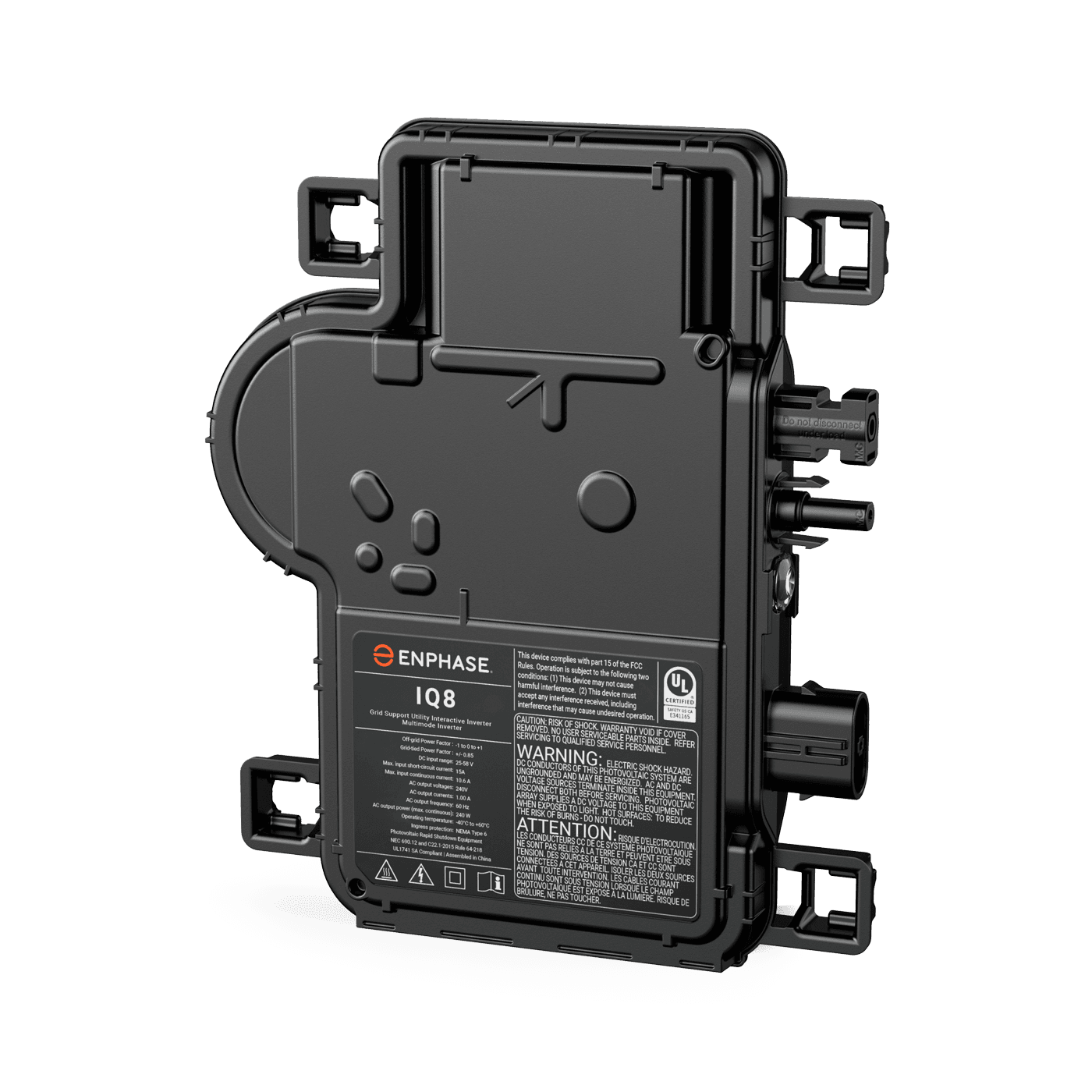Solar panel system (price shown per microinverter)