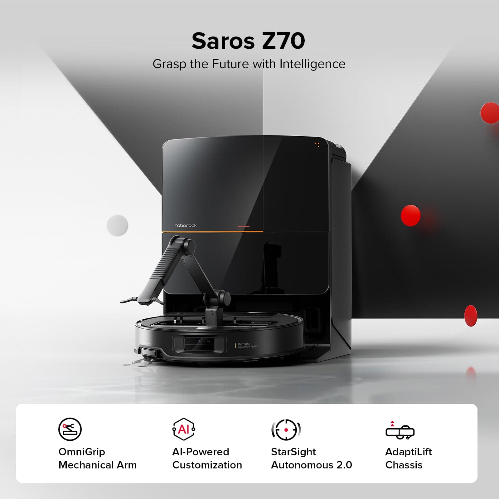 Roborock Saros Z70 Robot Vacuum
