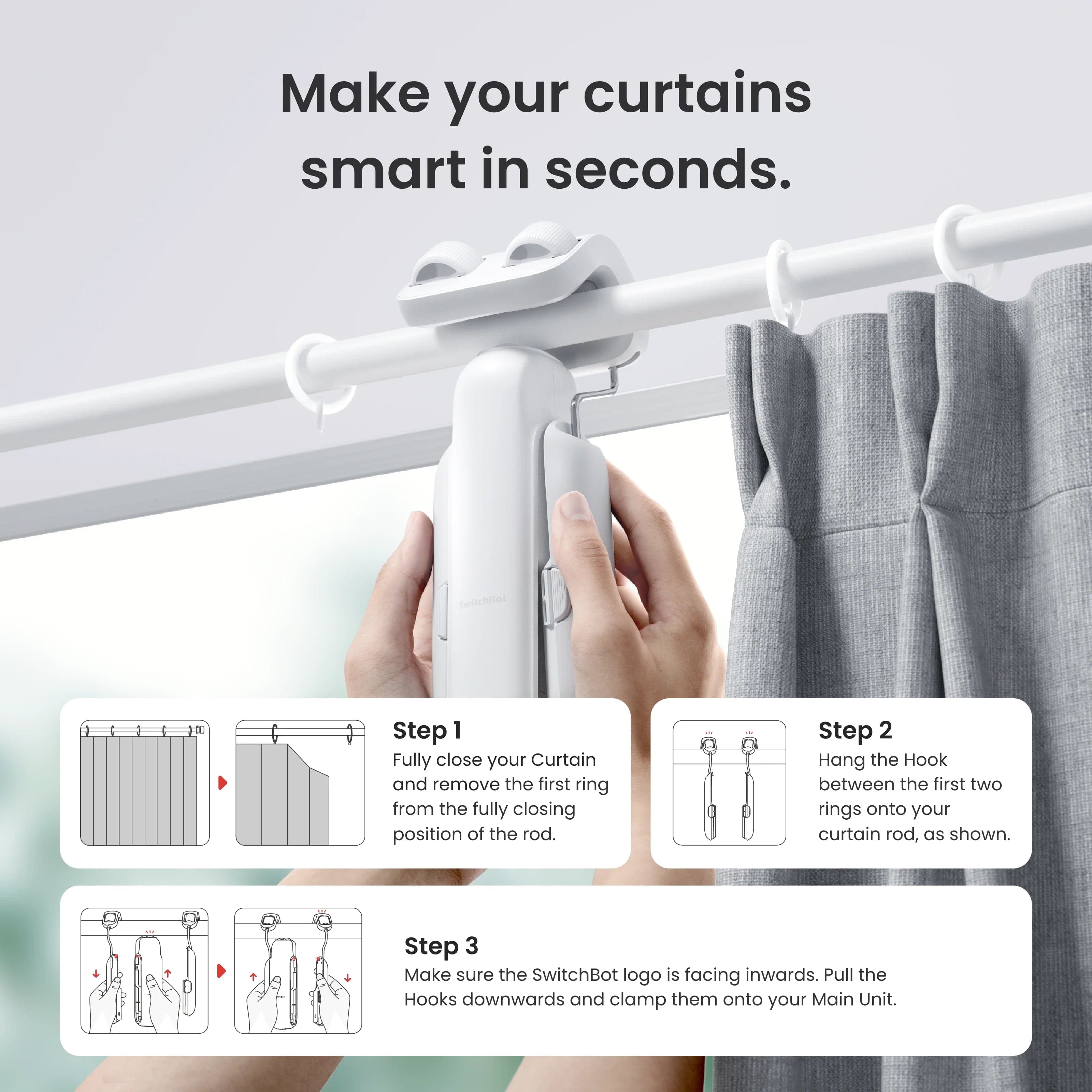 SwitchBot Curtain 3 (Rod)