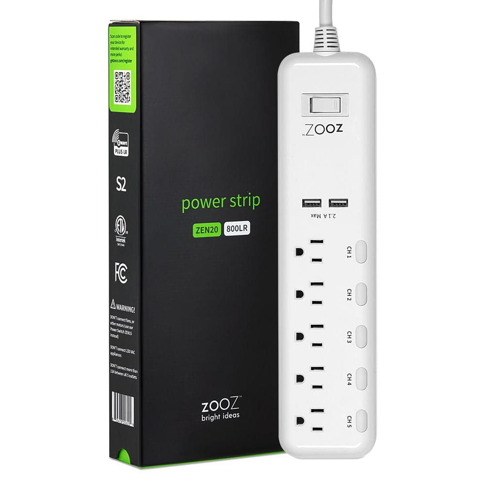 Zooz Z-Wave Power Strip ZEN20