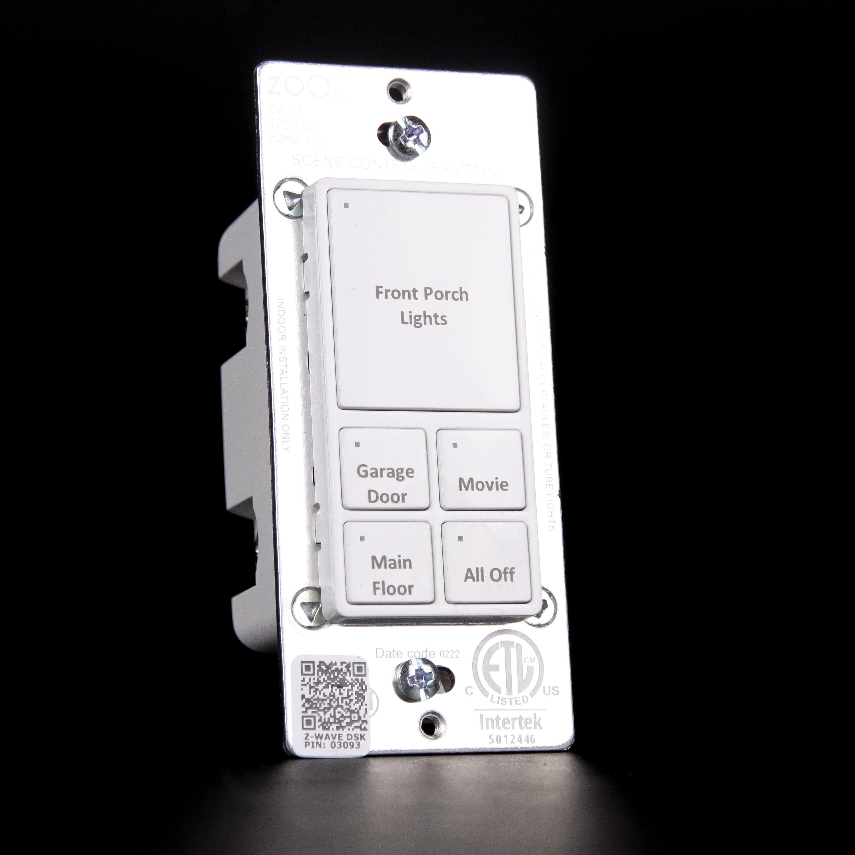 Zooz 800 Series Z-Wave Long Range Dimmer & Scene Controller ZEN35 800LR