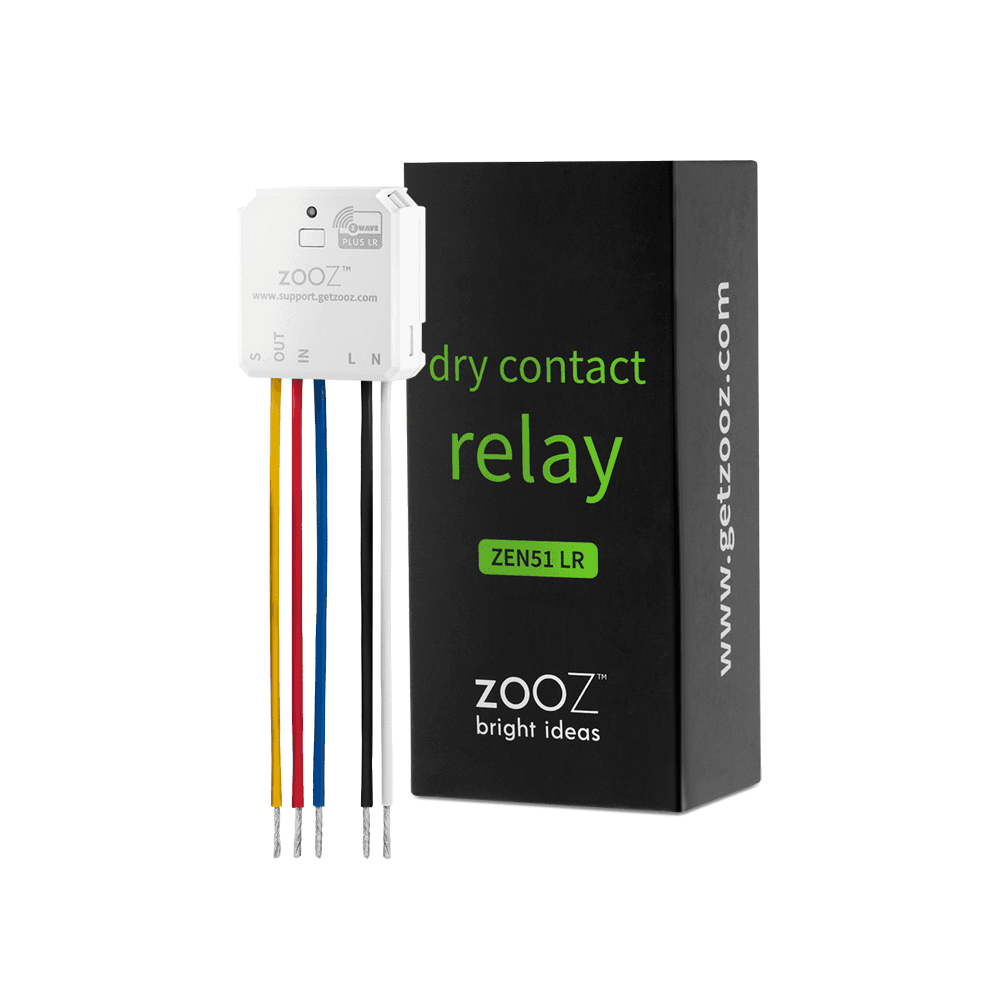Zooz 700 Series Z-Wave Dry Contact Relay ZEN51