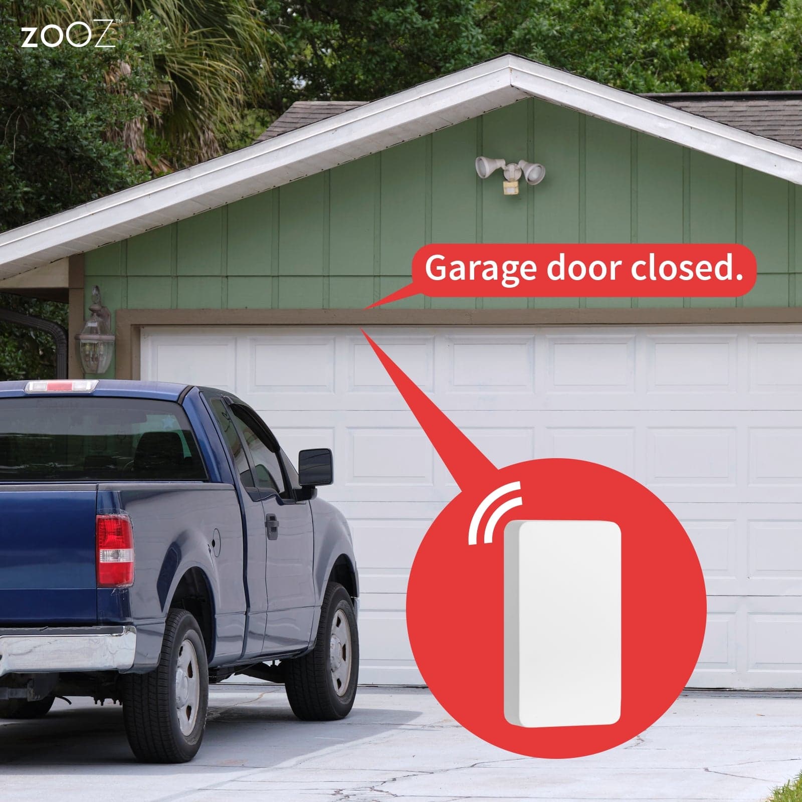 Zooz 800 Series Z-Wave Long Range XS Tilt/Shock Sensor ZSE43 800LR