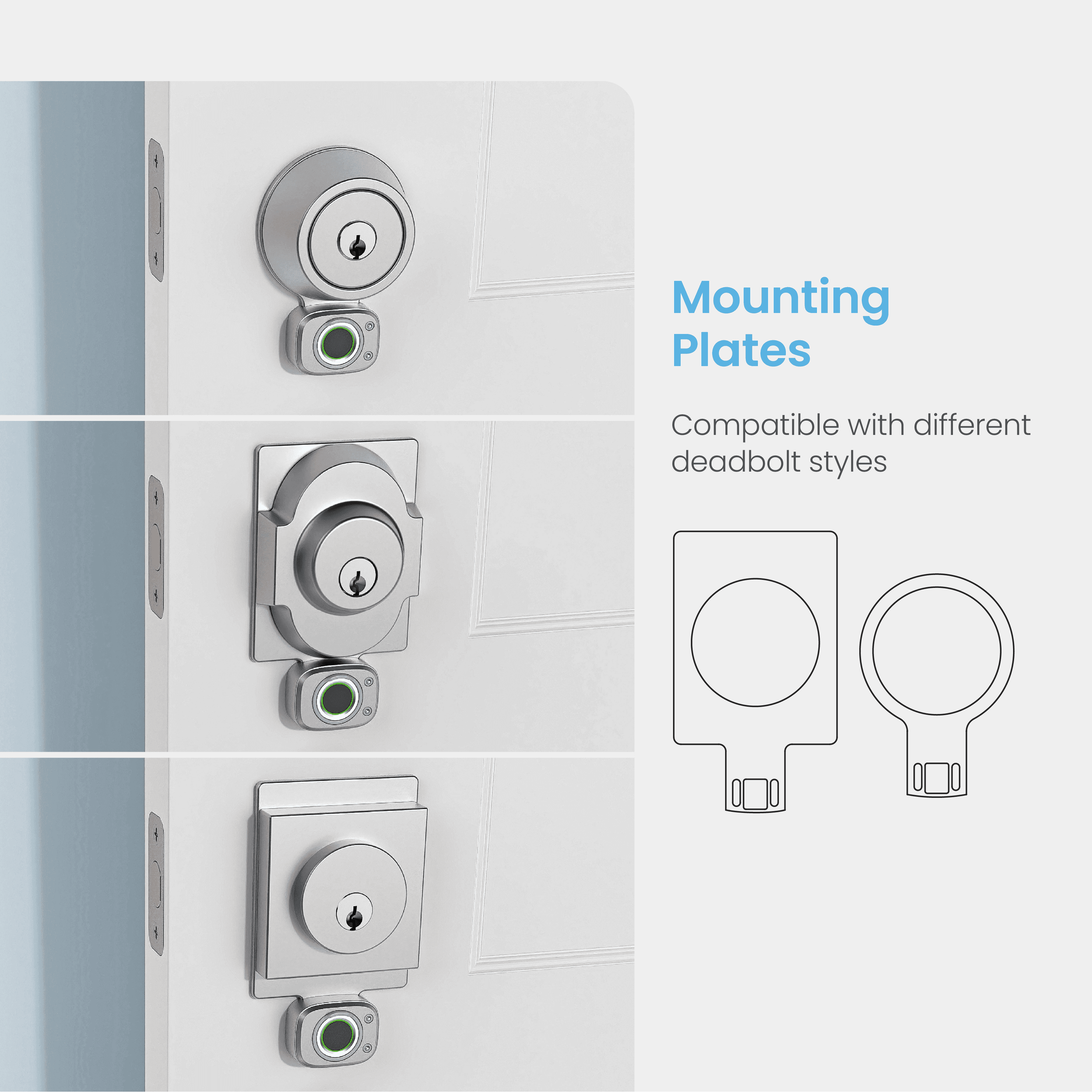 Lockly Flex Touch Pro Retrofit Smart Lock