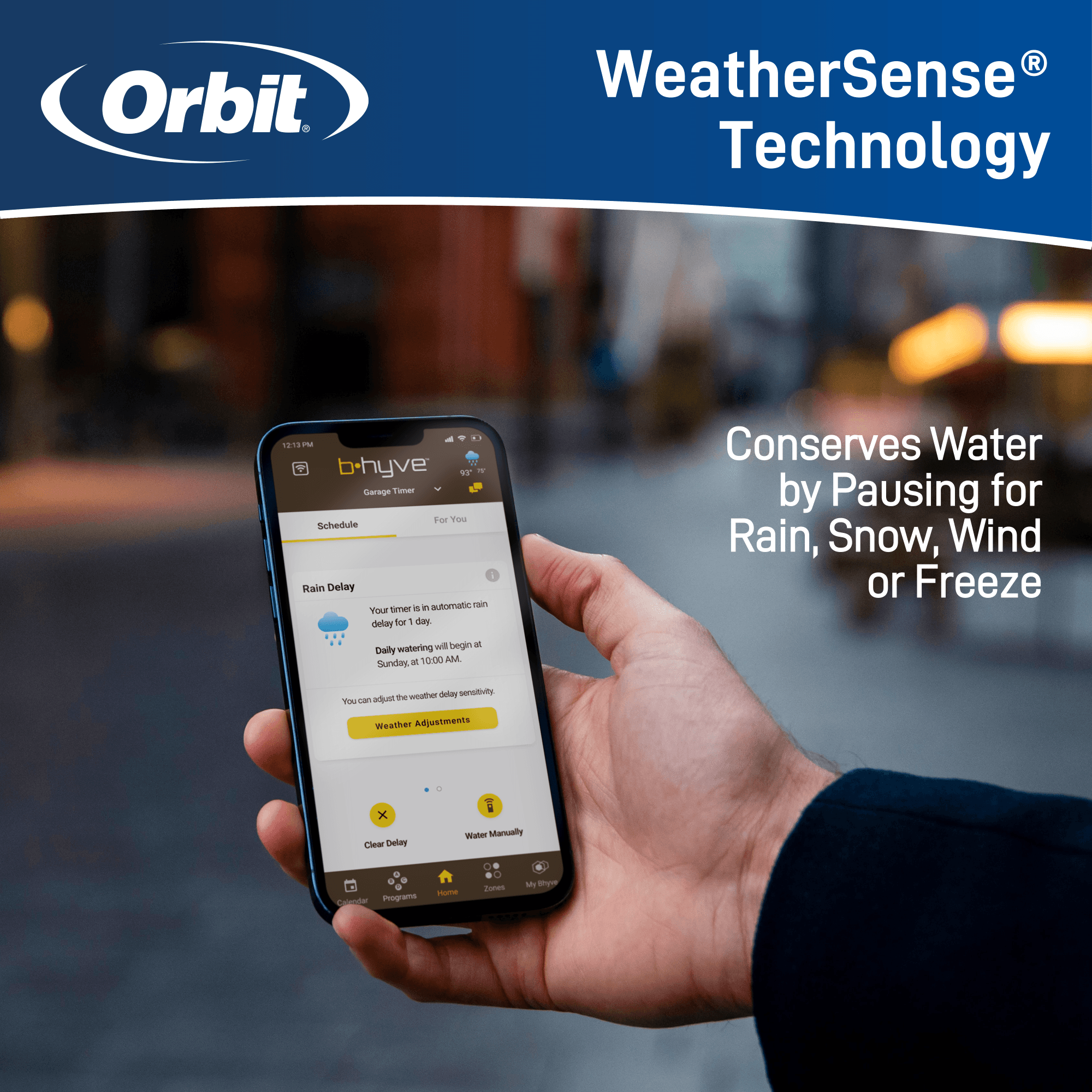 Orbit B-hyve XR Smart Indoor/Outdoor Sprinkler Timer 8 Station