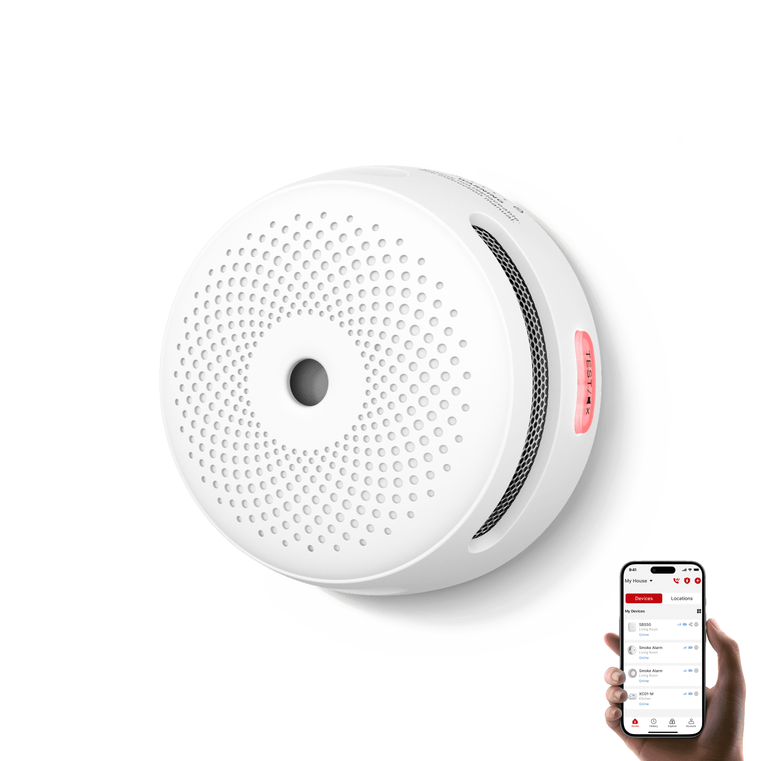 X-Sense XS01-WX Smart Smoke Alarm