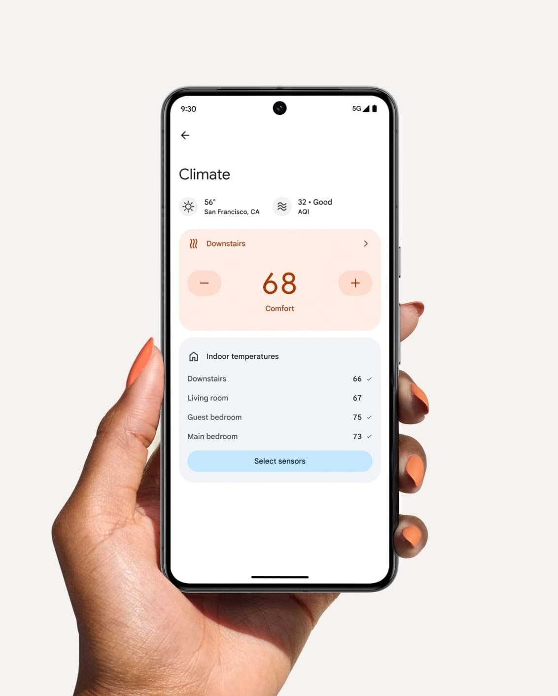 Google Nest Temperature Sensor