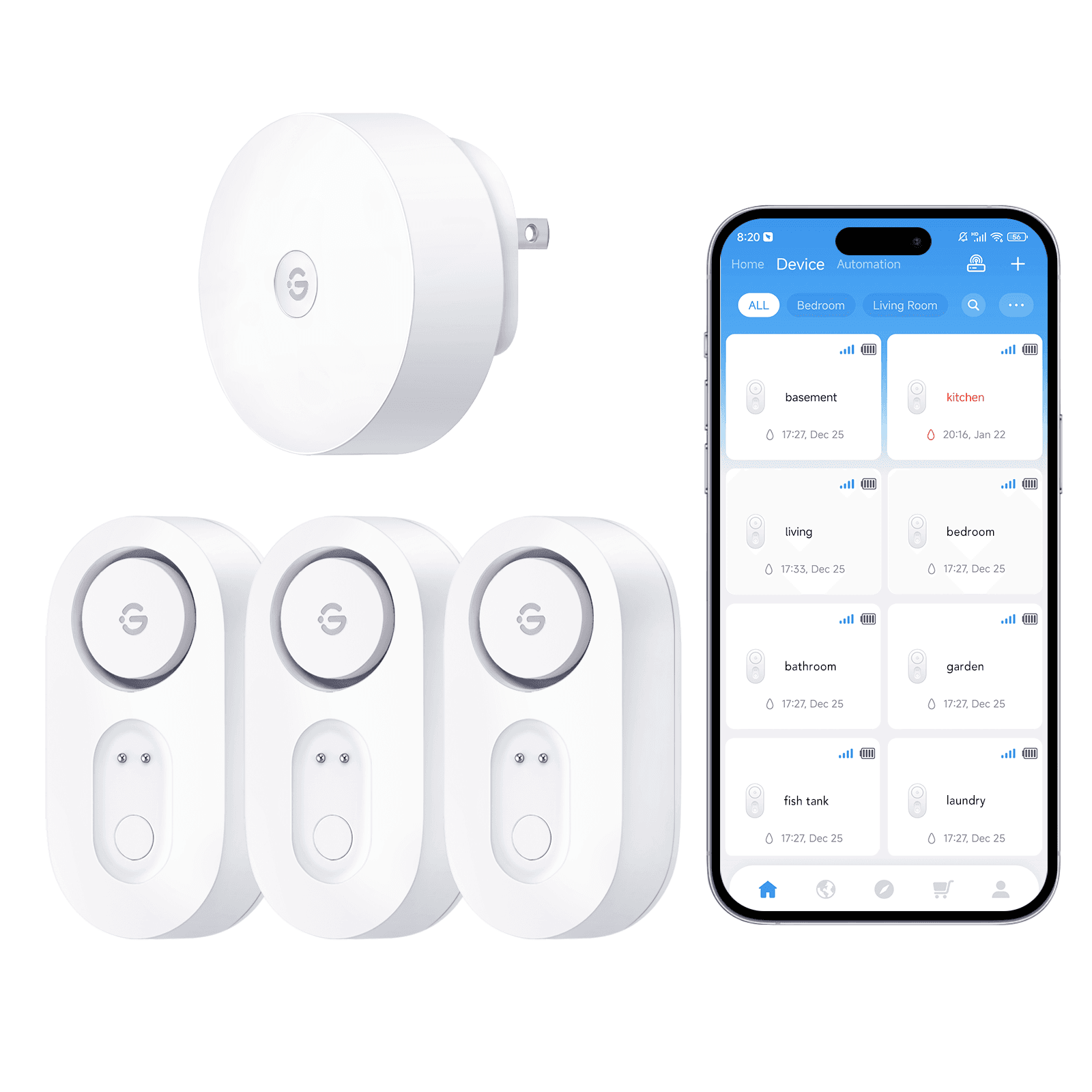 Govee Smart Water Detector with Hub