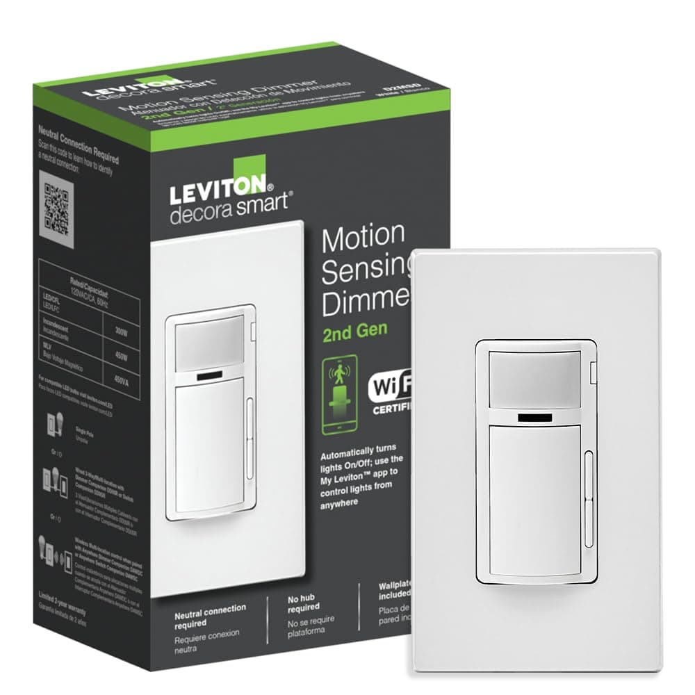Leviton Decora Smart Motion Sensing Dimmer (D2MSD)