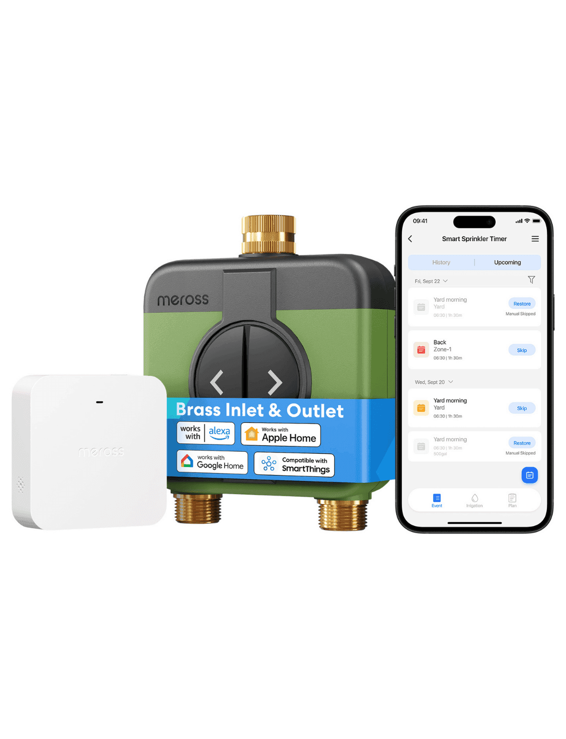Meross Smart Sprinkler Timer Kit, MST200HHK(US Version)