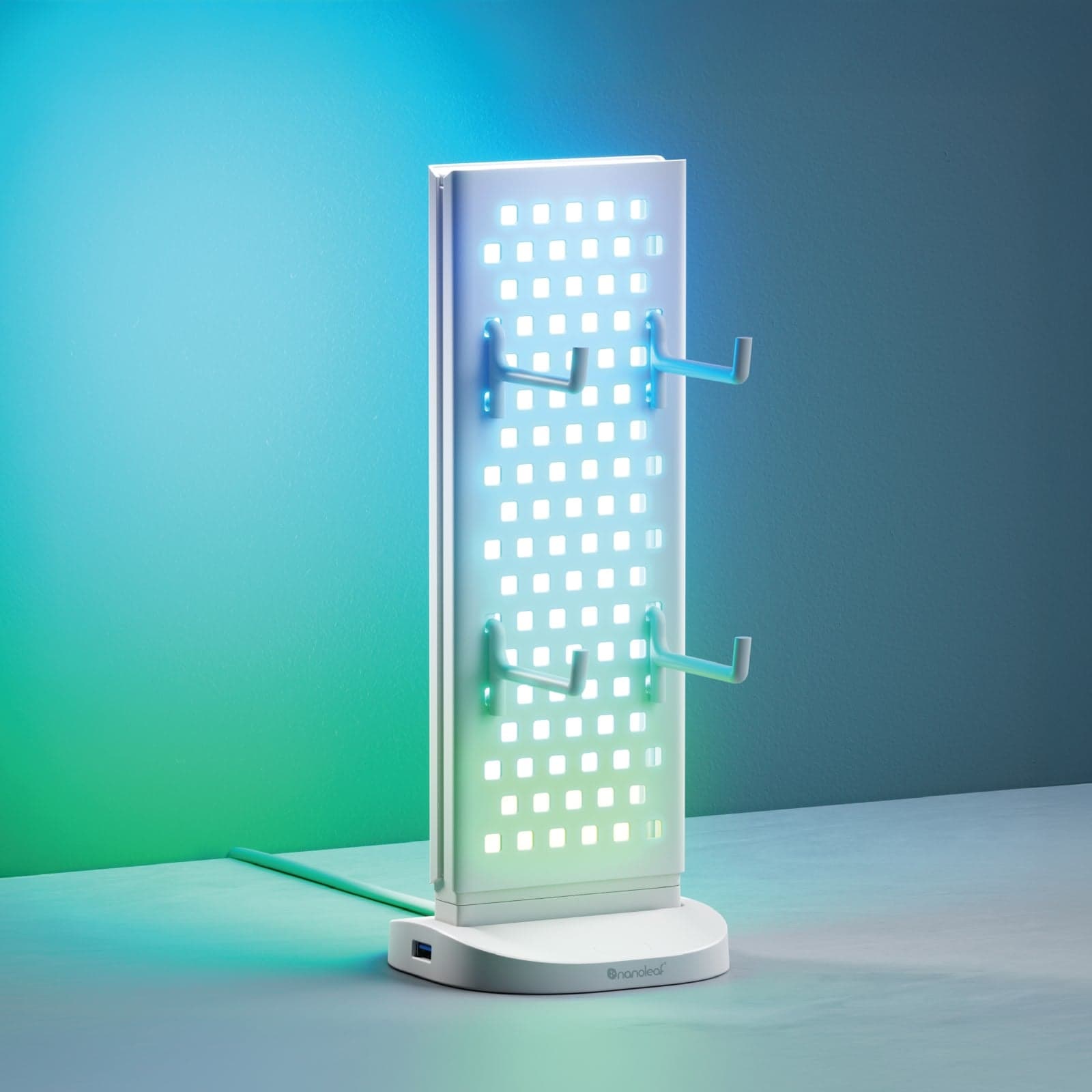 Nanoleaf Pegboard Desk Dock